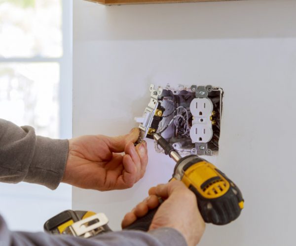 electrician in highland performing outlet maintenance; electrician in st. john; electrician in portage; electrician in winfield; electrician in schererville